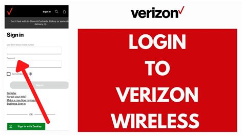 my verizon wireless business login